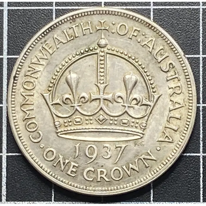 1937 Australian Crown - EF+