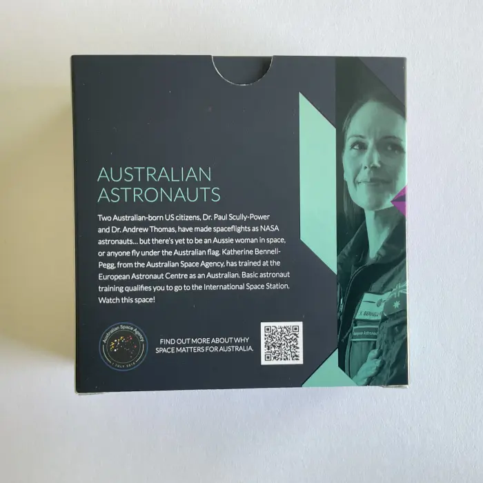 2024 $1 "C" Mint Mark Fine Silver Coin "Out of This World" Australians in Space