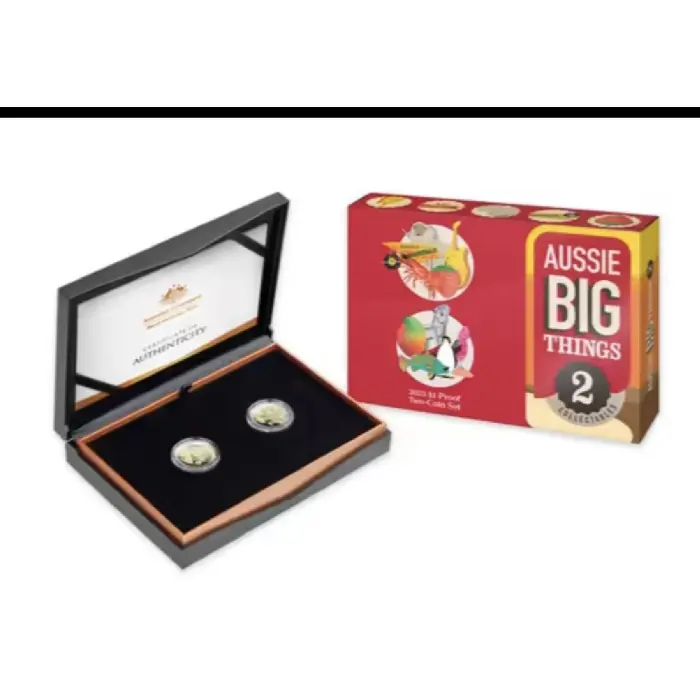 2025 Aussie Big Things 2 Two-Coin AlBr Proof Set