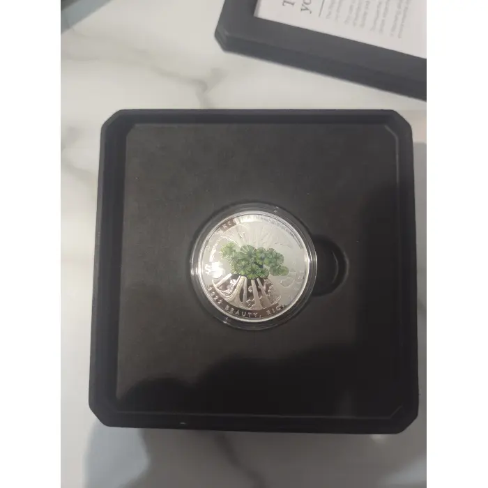 2022 $5 Beauty, Rich & Rare Daintree Rainforest 1oz Silver Proof Domed Coin