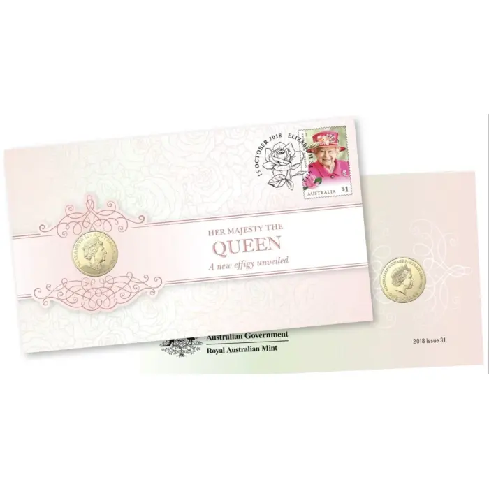 2018 HER MAJESTY THE QUEN A NEW EFFIGY UNVEILED PNC - Double Header 