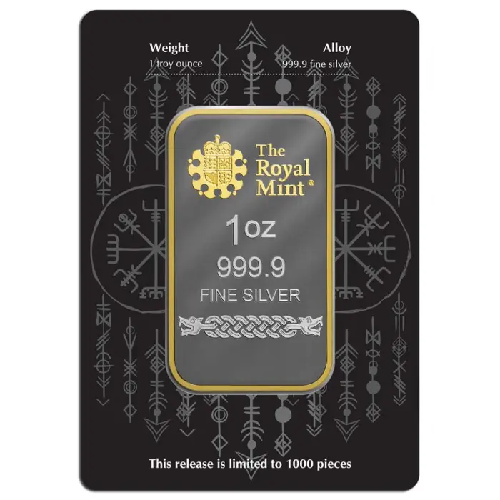 Germania Mint Norse Gods – Special Edition Silver Bar Set of 3x 1oz Silver Bars