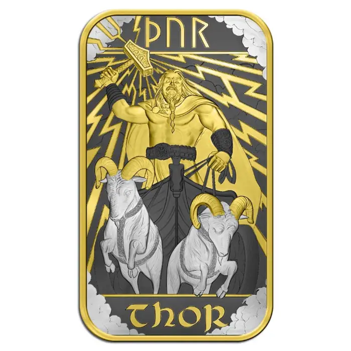 Germania Mint Norse Gods – Special Edition Silver Bar Set of 3x 1oz Silver Bars