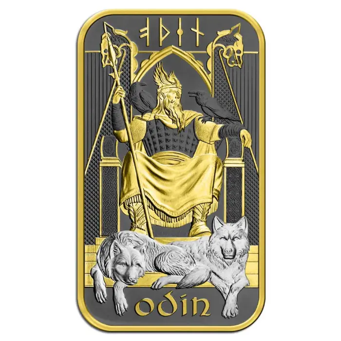 Germania Mint Norse Gods – Special Edition Silver Bar Set of 3x 1oz Silver Bars