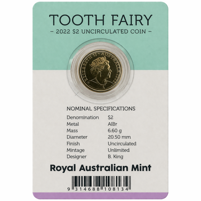 2022 $2 Tooth Fairy Uncirculated