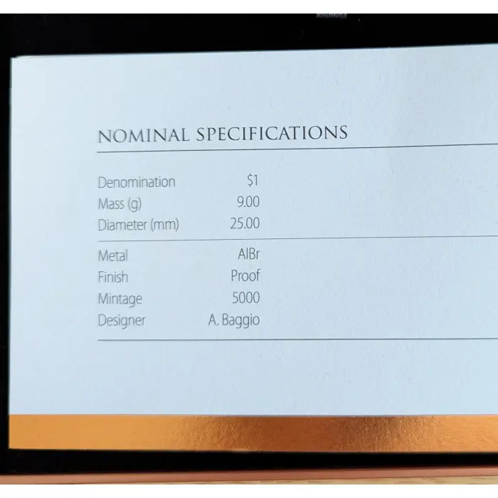 2024 RAM $1 AFL/AFLW Colour Proof 2 Coin Set Mintage Only 5000