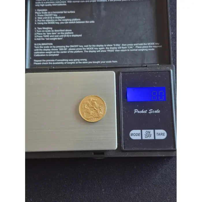 1907 PERTH SOVEREIGN 