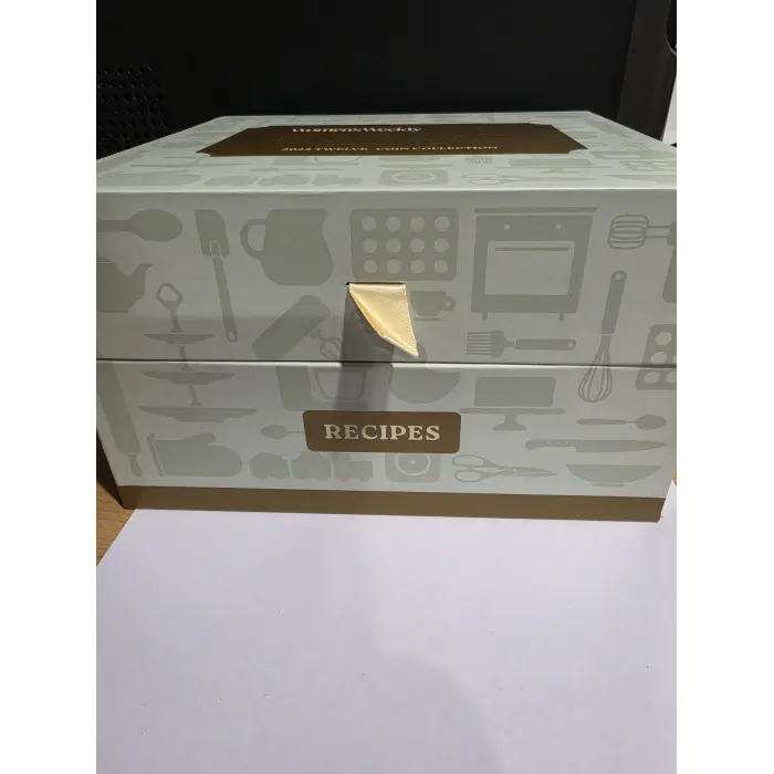 2025 Australian Woman's weekly Birthday Cake 12 coin premium recipe box.