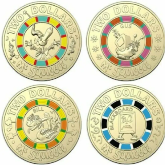 2019 Mr Squiggle (Circulated Condition)