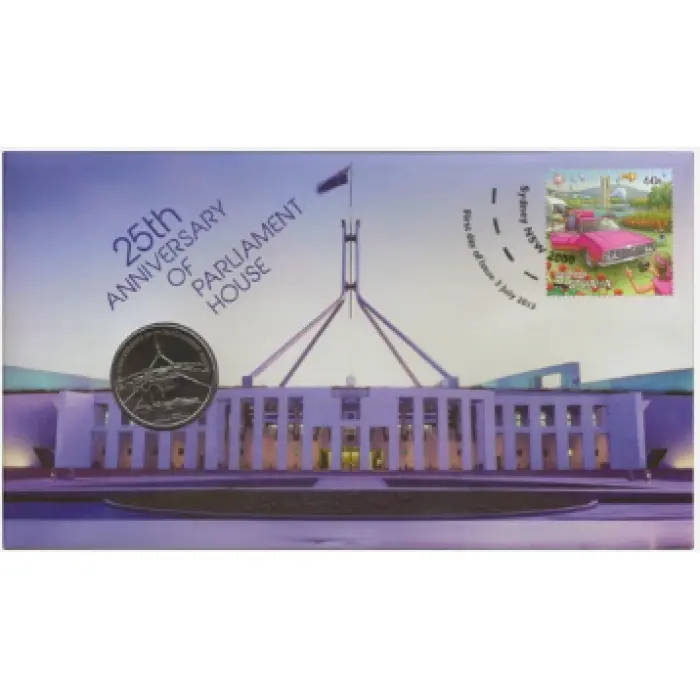 2013  20c  PNC 25th ANNIVERSARY OF PARLIAMENT HOUSE