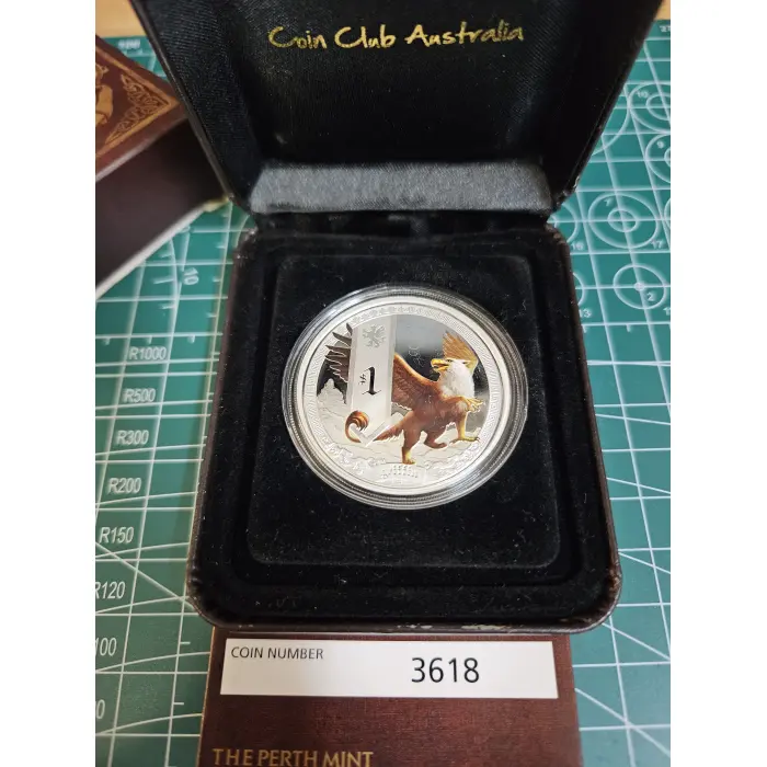 2013 mythical creatures 1 oz silver