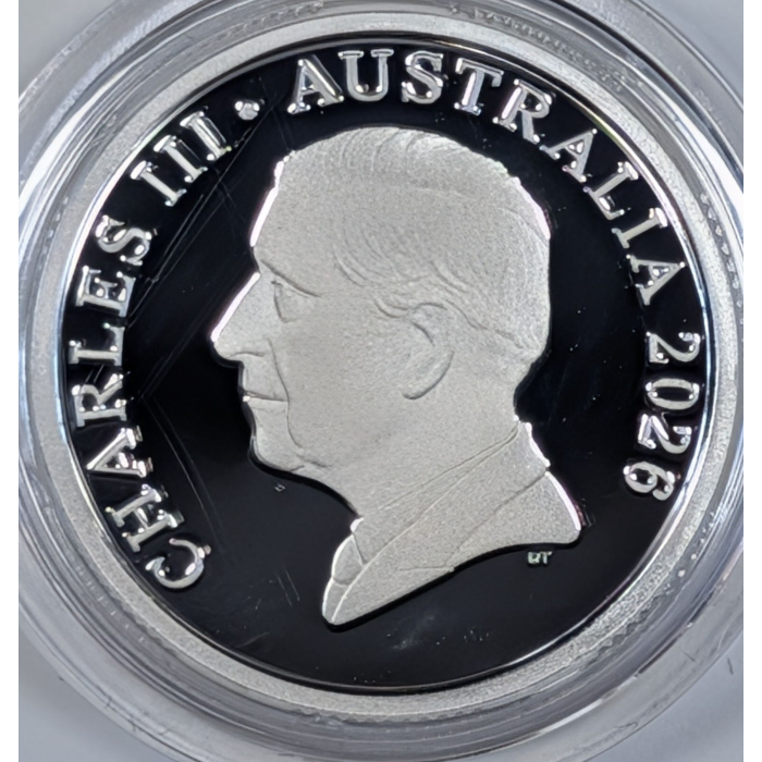 2026 $1 Fine Silver Proof Coin - ex Decimal Currency 60th Anniversary Set