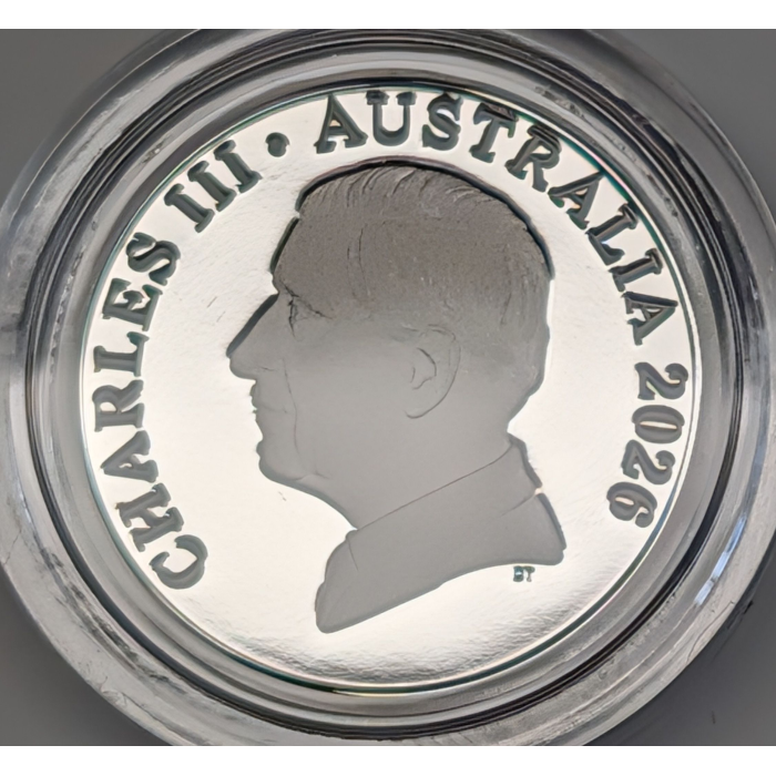 2026 $1 Fine Silver Proof Coin - ex Decimal Currency 60th Anniversary Set