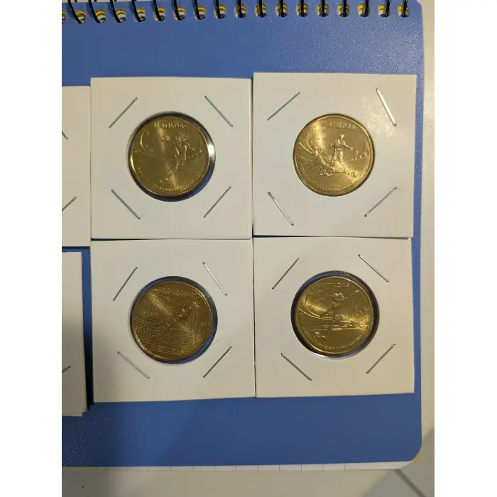 2023 Matildas Set of 4 $1 Circ Coins