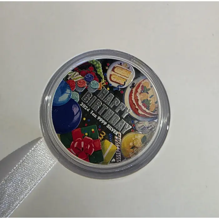 2024 Happy Birthday 1oz Silver Proof Coin