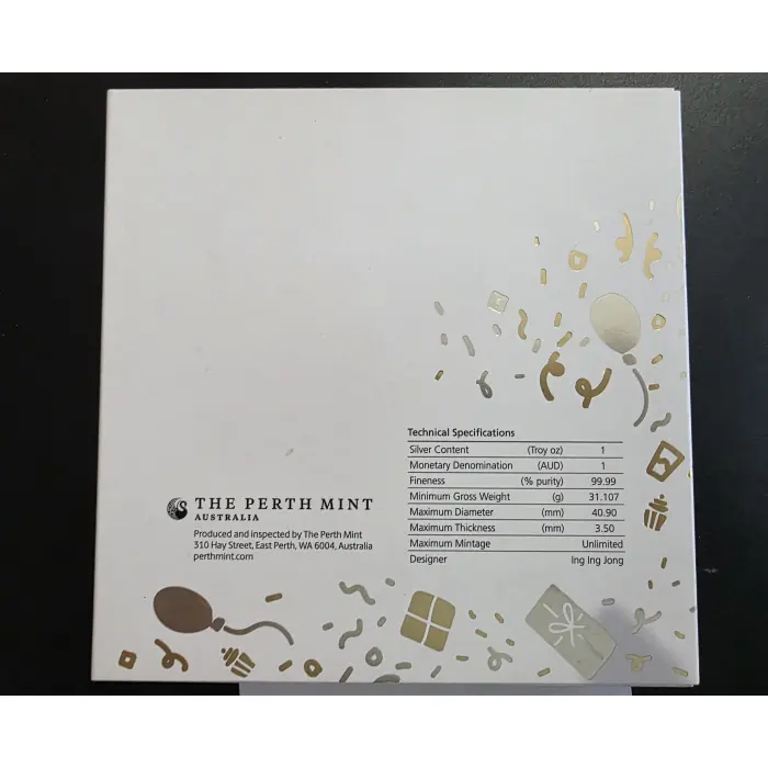 2024 Happy Birthday 1oz Silver Proof Coin