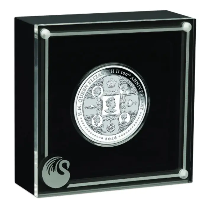 2026 Australia $1 100th Anniversary HM Queen Elizabeth II 1oz Silver Proof Coin