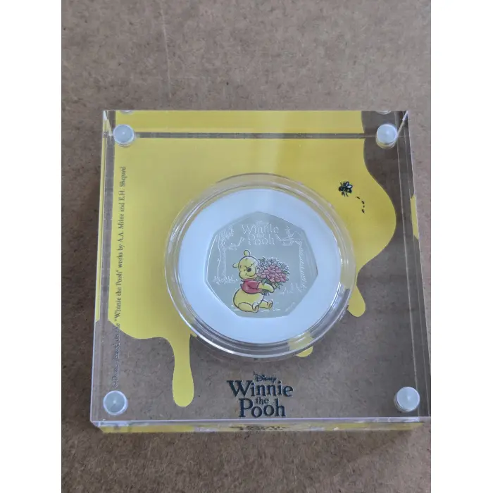 2026 100yrs of Winnie The Pook UK50 Silver Proof coin