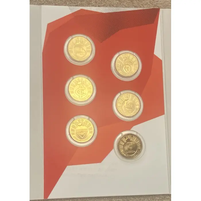 2024 AFL Twenty Coin uncirculated collection in presentation folder