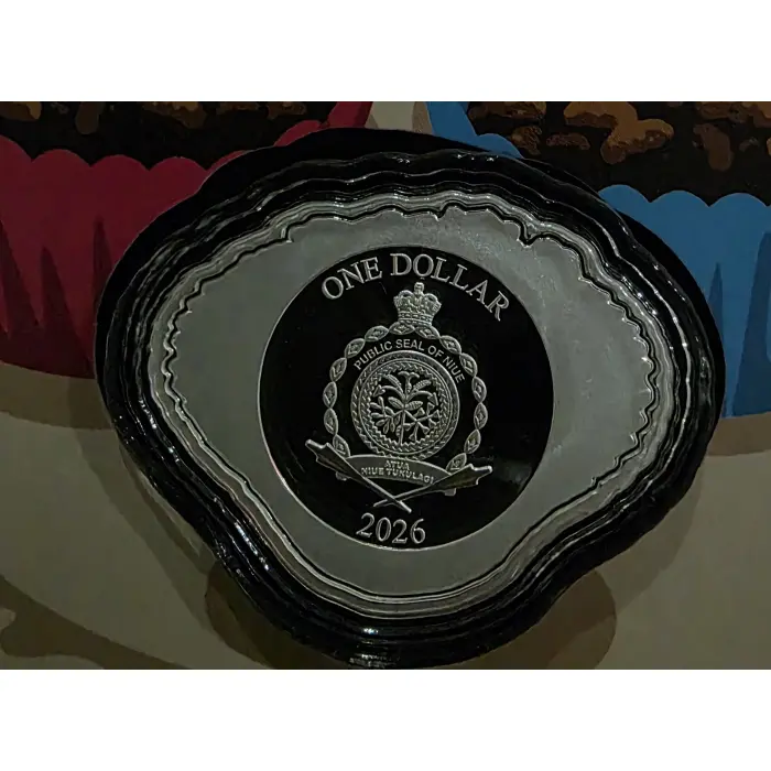 2026 Niue $1  One Dollar Aussie Kids Party Treats Silver Coin LOW MINTAGE OF 300
