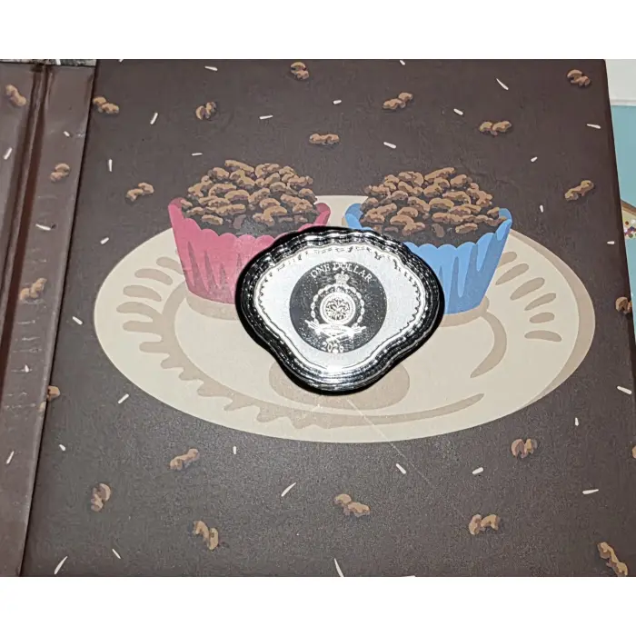 2026 Niue $1  One Dollar Aussie Kids Party Treats Silver Coin LOW MINTAGE OF 300