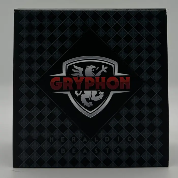 2024 Niue Heraldic Beasts Gryphon 1oz Rose Gold-Plated Silver Proof Coin