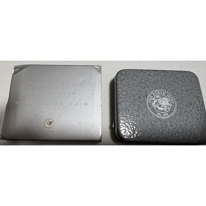 2001 Silver Millennium Coin 
