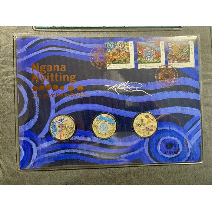 Kalkadoon Dreaming & Ngana Nyitting full set of 5 PNC’s with 2 Impressions PNC’s