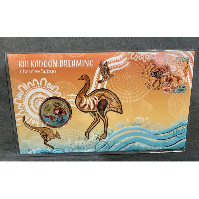 Kalkadoon Dreaming & Ngana Nyitting full set of 5 PNC’s with 2 Impressions PNC’s