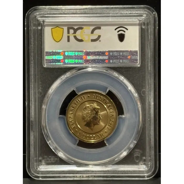 2017 Australian $1 MS70 Planetary Coins Neptune PCGS - Top Pop