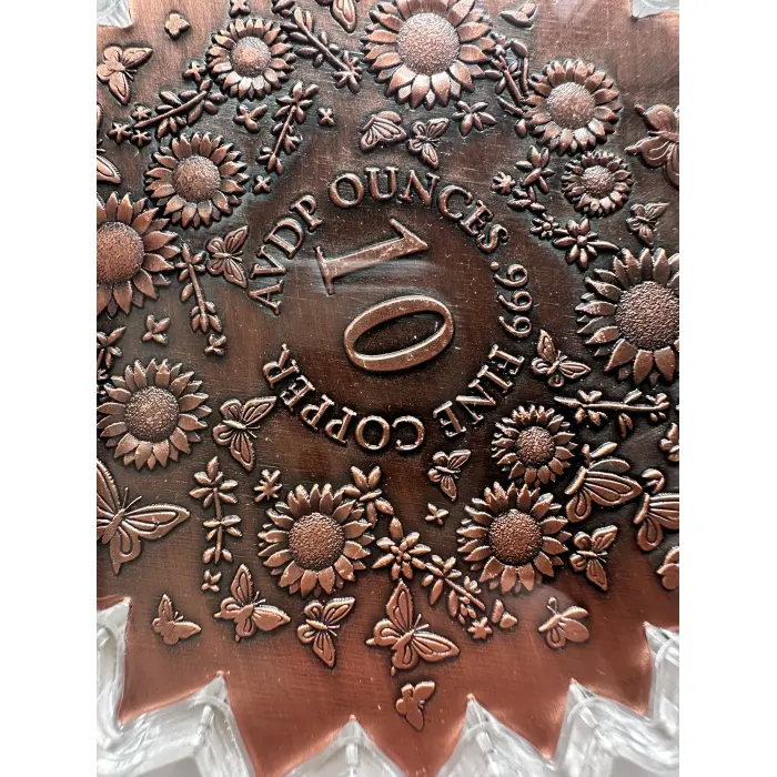 Radiant Sunflower 🌻 10oz 999 Copper 