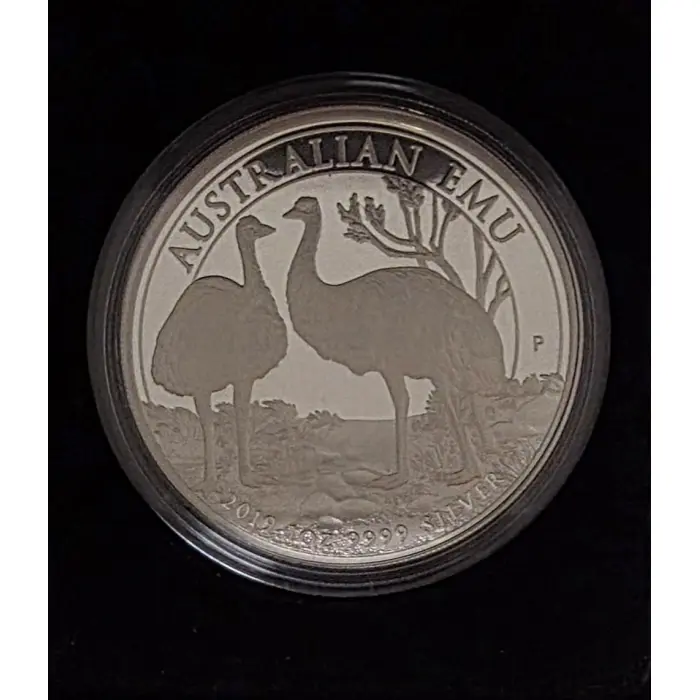 2019 Australian Emu 1oz Silver Coin