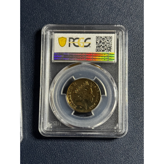 2012 $1  AFL Premiers Graded PCGS MS68