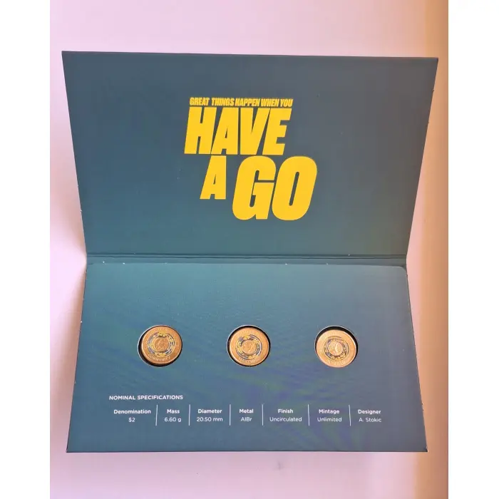 2024 $2 Australian Olympic Team Coin set