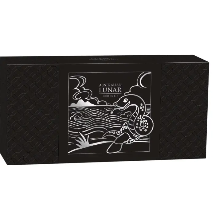 2025 Perth Mint Year of the Snake 1oz Silver Trio 3-Coin Type Set 99.99% Pure