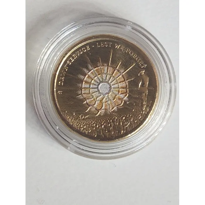 Single $2 coin dawn service edition uncirculated.