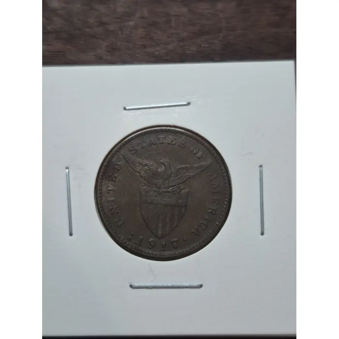 1917 1 CENT PHILIPPINES (USA) 