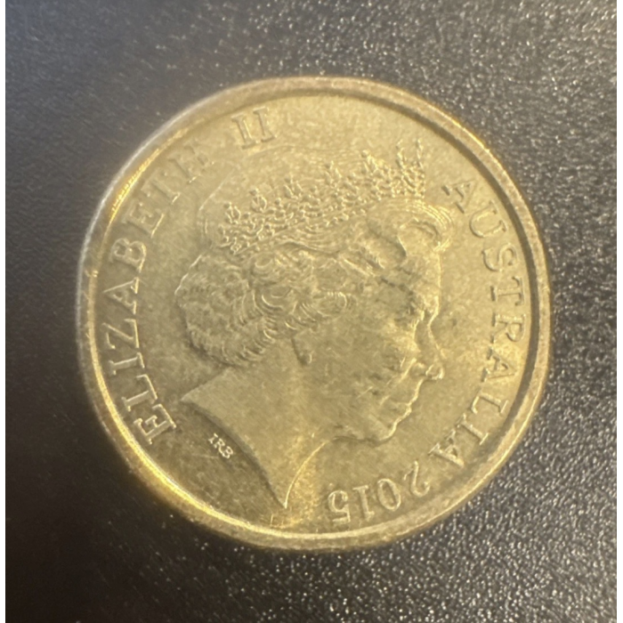 Lest We Forget 2015 Red War Graves ANZAC Cove $2 Australia Two Dollar Coin -CIRC