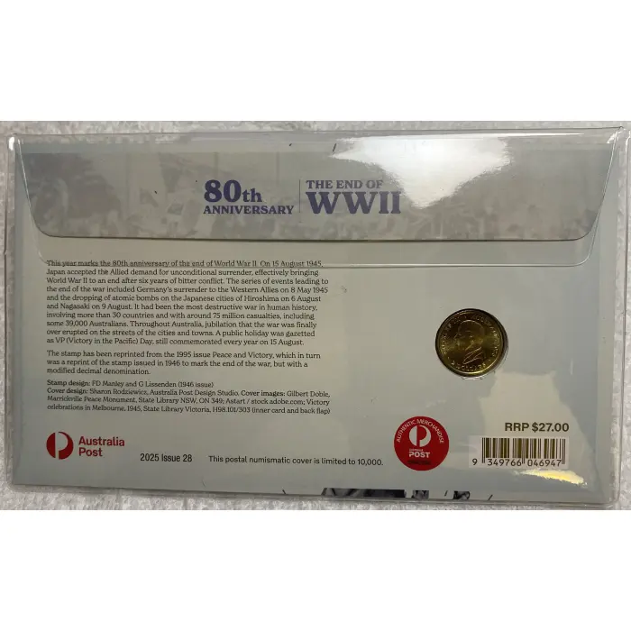 80th Anniversary of the end of WWII PNC