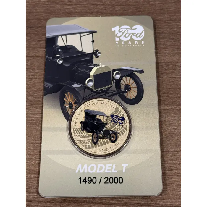Ford: 100 Years in Australia Model T Coin-in-Card