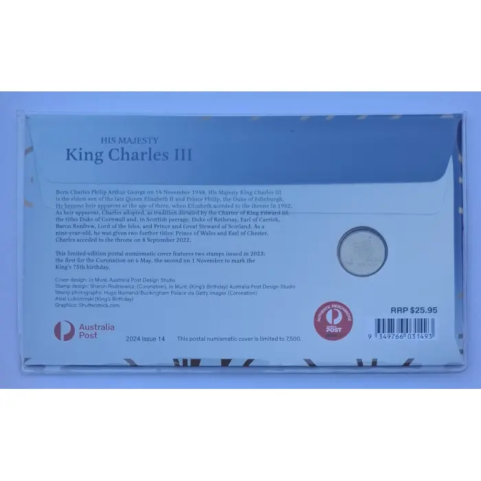 2024 $2 His Majesty King Charles III  PNC