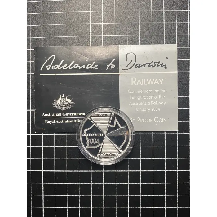 2004 1 Ounce $5 Fine Silver Proof Coin