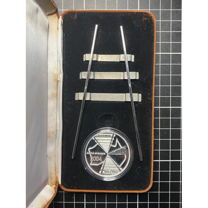 2004 1 Ounce $5 Fine Silver Proof Coin