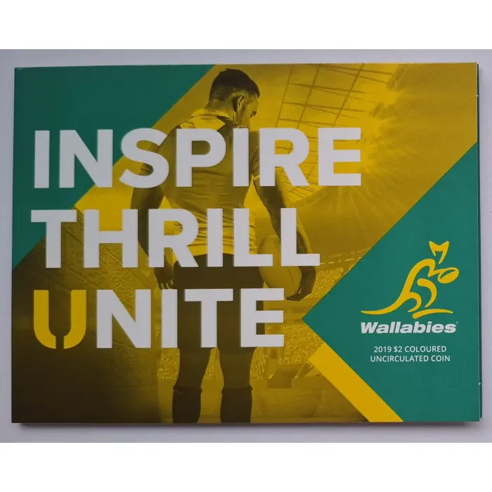 2019 $2 Wallabies Coin in Folder