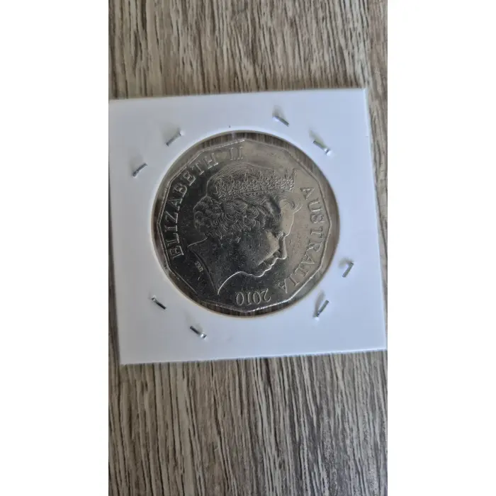2010 Australian 50 Cent Upset Error