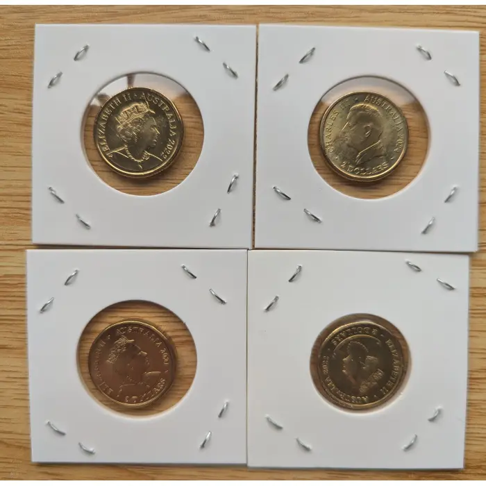 4 x UNCIRC $2 Coins