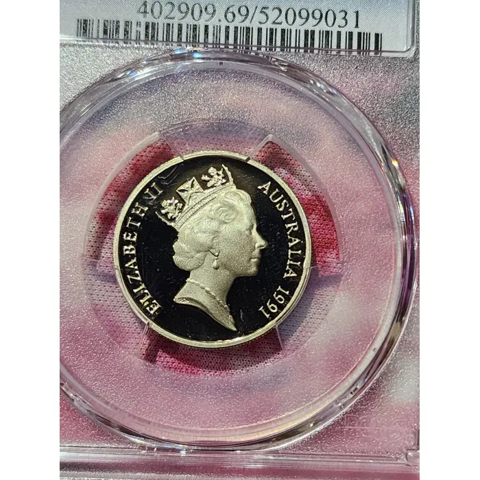 1991 10c PCGS PR69DCAM.