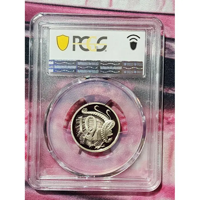 1991 10c PCGS PR69DCAM.
