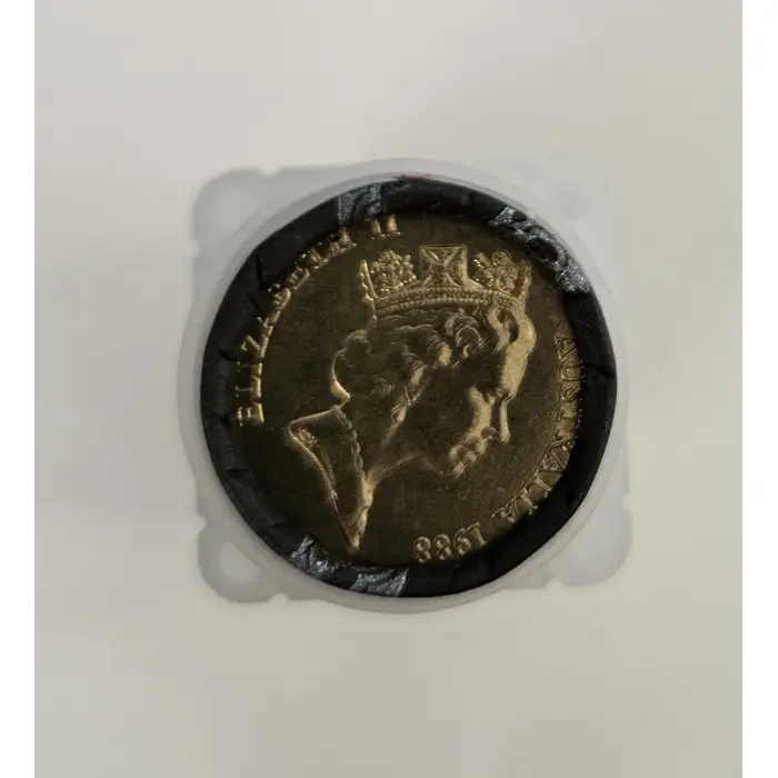 1988 $1  BICENTENARY  COTTON & CO CERTIFIED ROLL H/T IN TUBE