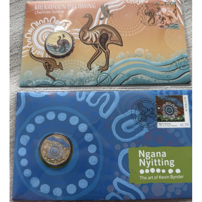 2024 Kalkadoon Dreaming & 2025  3x Ngana Nyitting PNC Coin